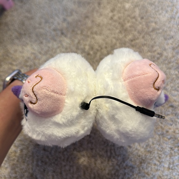 Travel Palz plush unicorn headphones - Picture 7 of 9
